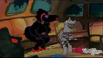 play Fritz the cat i-ii (1972-1974) - todas as cenas de sexo