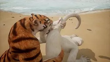 play La leonessa e la tigre si mangiano le fighe a vicenda - fauna selvatica