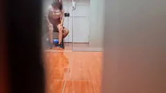 Play Spy Cam Catches Sexy Argentine Secretary's Naughty Moments