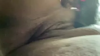 Play Edging my sticky fat pussy with a fat black dildo